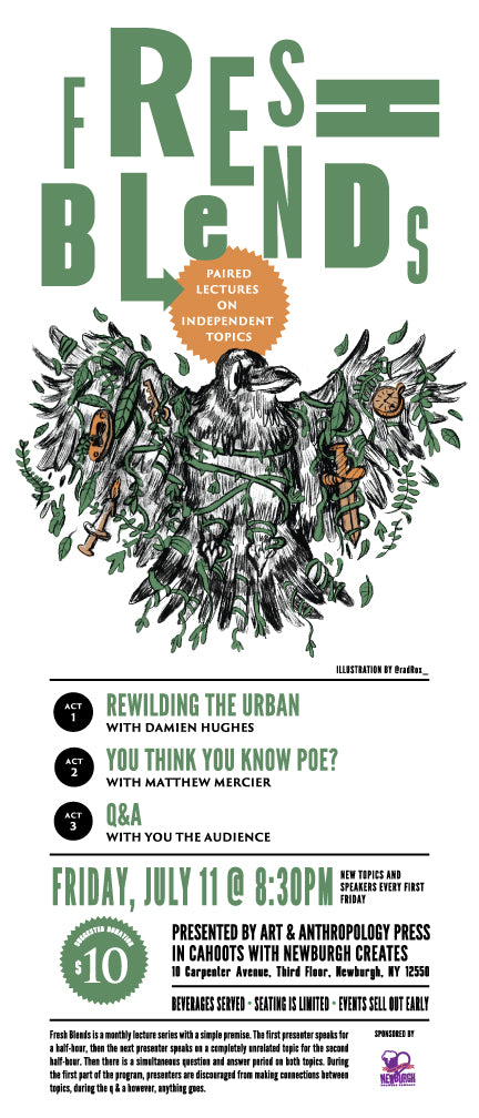 FRESH BLENDS July 2025 Event Poster