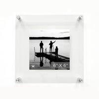 Modern UV-Grade Acrylic Floating Wall Frame