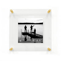 Modern UV-Grade Acrylic Floating Wall Frame