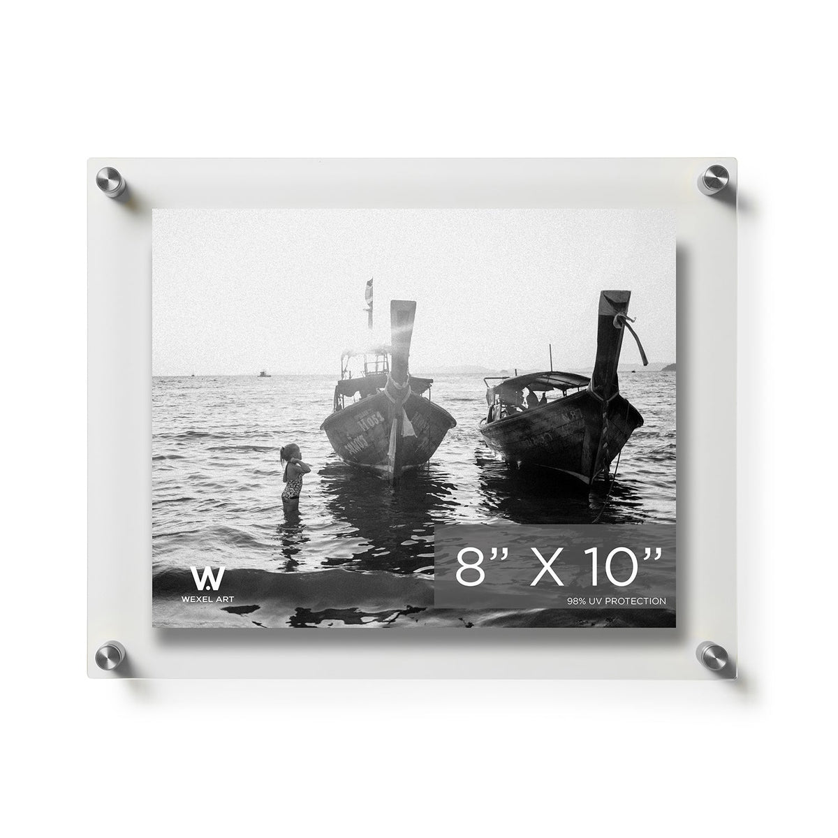 Modern UV-Grade Acrylic Floating Wall Frame