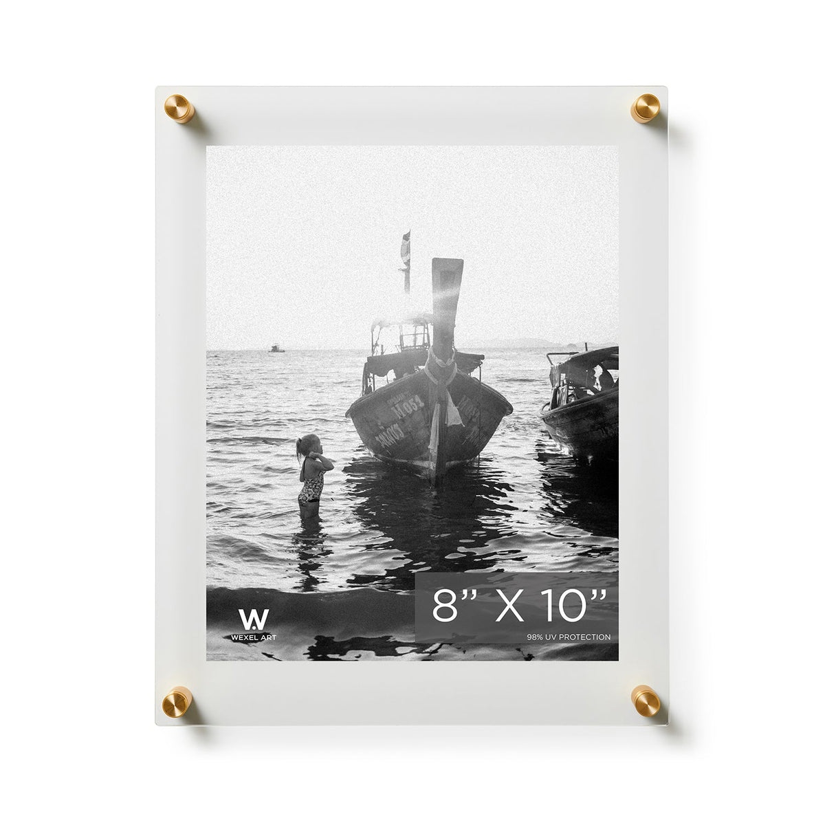 Modern UV-Grade Acrylic Floating Wall Frame
