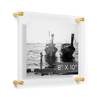 Modern UV-Grade Acrylic Floating Wall Frame