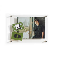 Acrylic Memo Board + Magnet Wall Frame