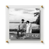 Modern UV-Grade Acrylic Floating Wall Frame
