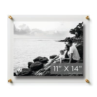 Modern UV-Grade Acrylic Floating Wall Frame