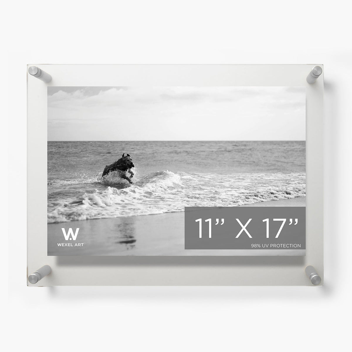 Modern UV-Grade Acrylic Floating Wall Frame