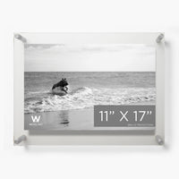 Modern UV-Grade Acrylic Floating Wall Frame
