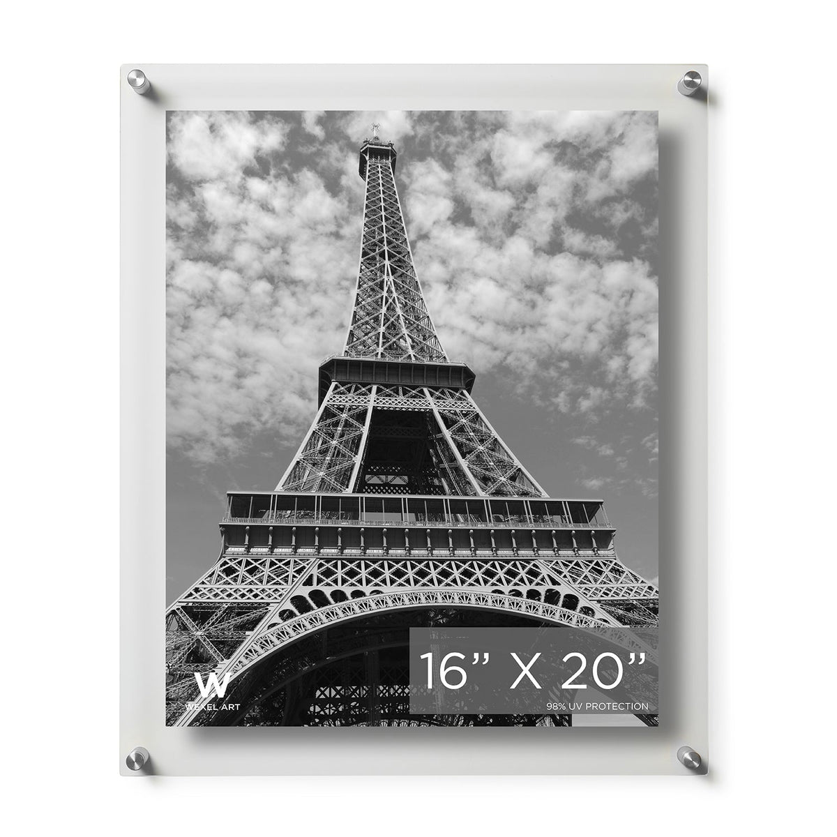 Modern UV-Grade Acrylic Floating Wall Frame