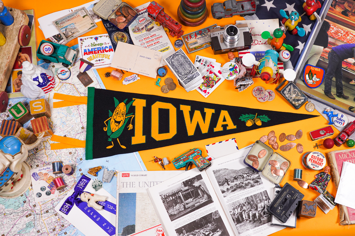 Iowa State Retro Wool Pennant