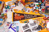 North Dakota State Retro Wool Pennant