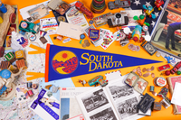 South Dakota State Retro Wool Pennant
