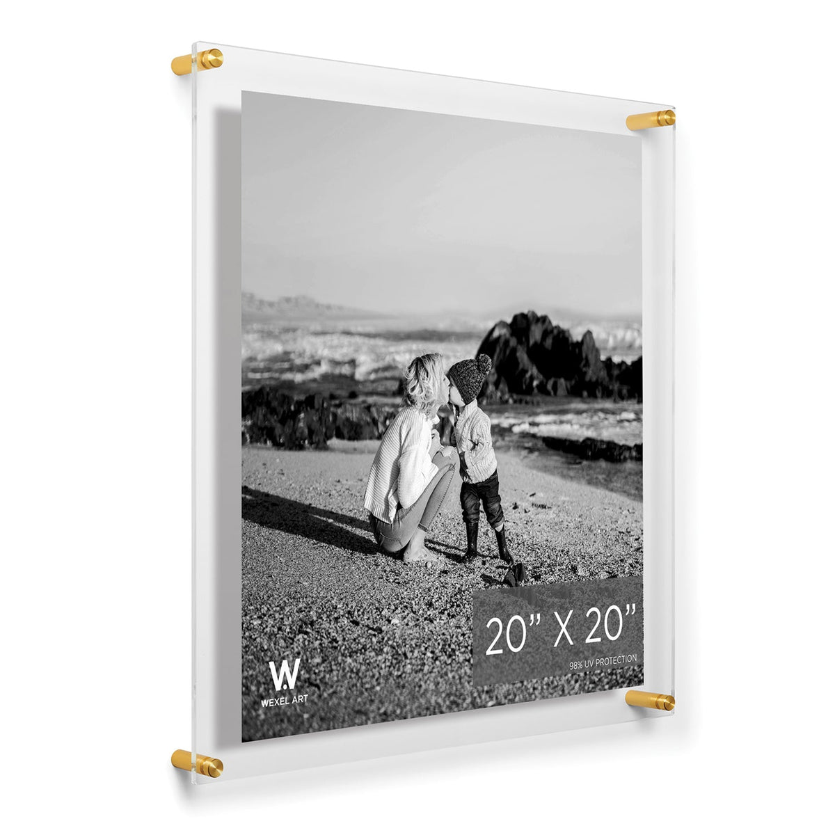 Modern UV-Grade Acrylic Floating Wall Frame