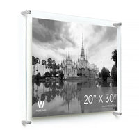 Modern UV-Grade Acrylic Floating Wall Frame