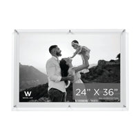 Modern UV-Grade Acrylic Floating Wall Frame