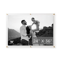 Modern UV-Grade Acrylic Floating Wall Frame