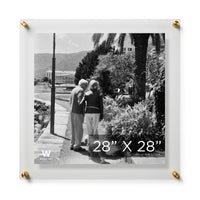 Modern UV-Grade Acrylic Floating Wall Frame