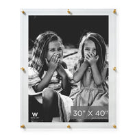 Modern UV-Grade Acrylic Floating Wall Frame