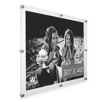 Modern UV-Grade Acrylic Floating Wall Frame
