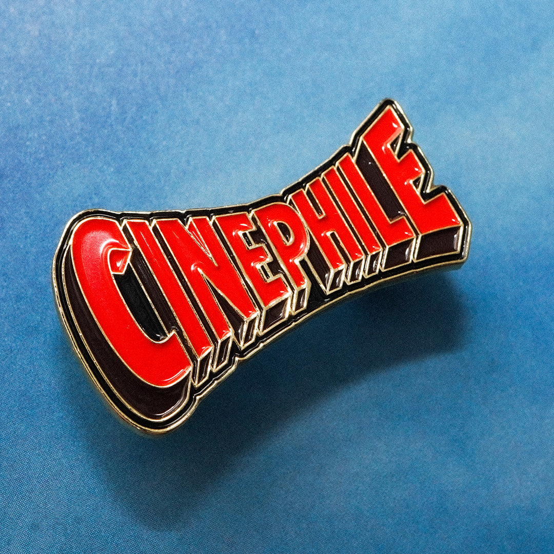 Cinephile Enamel Pin