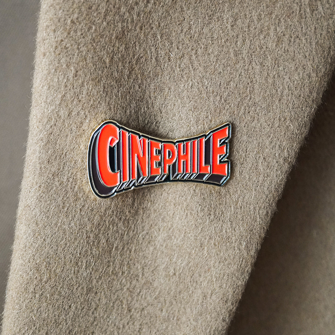 Cinephile Enamel Pin