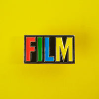 Analog Film Enamel Pin