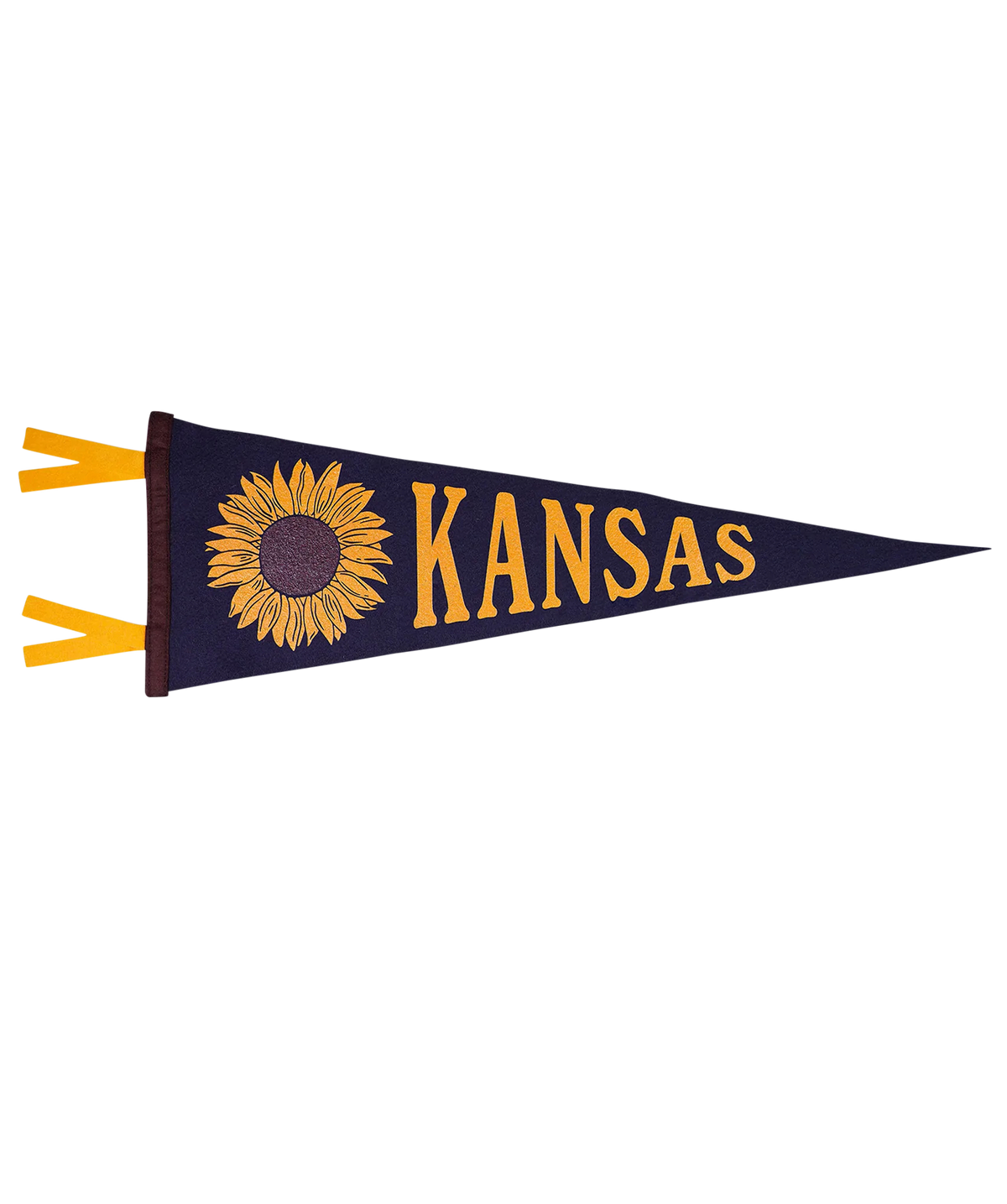 Kansas State Retro Wool Pennant