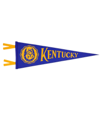 Kentucky State Retro Wool Pennant
