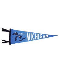 Michigan State Retro Wool Pennant