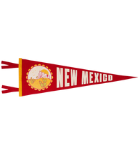 New Mexico State Retro Wool Pennant