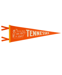 Tennessee State Retro Wool Pennant