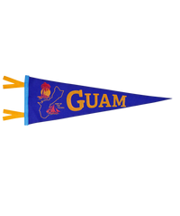 Guam Retro Wool Pennant