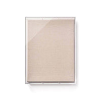 Modern UV-Grade Acrylic Shadowbox with Linen Canvas 3" Depth