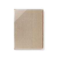 Modern UV-Grade Acrylic Shadowbox with Linen Canvas 2" Depth